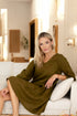 Linen loose dress with side pockets the ultimate summer outfit Mila from Baltic Linen